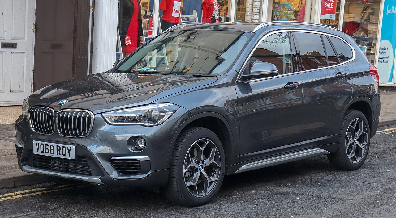 A UK 2018 BMW X1 sDrive18i xLine photographed by Vauxford